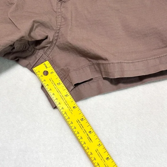 Vuori Vintage Ripstop Women’s Short Mauve Hazel Brown Size M - Picture 10 of 13